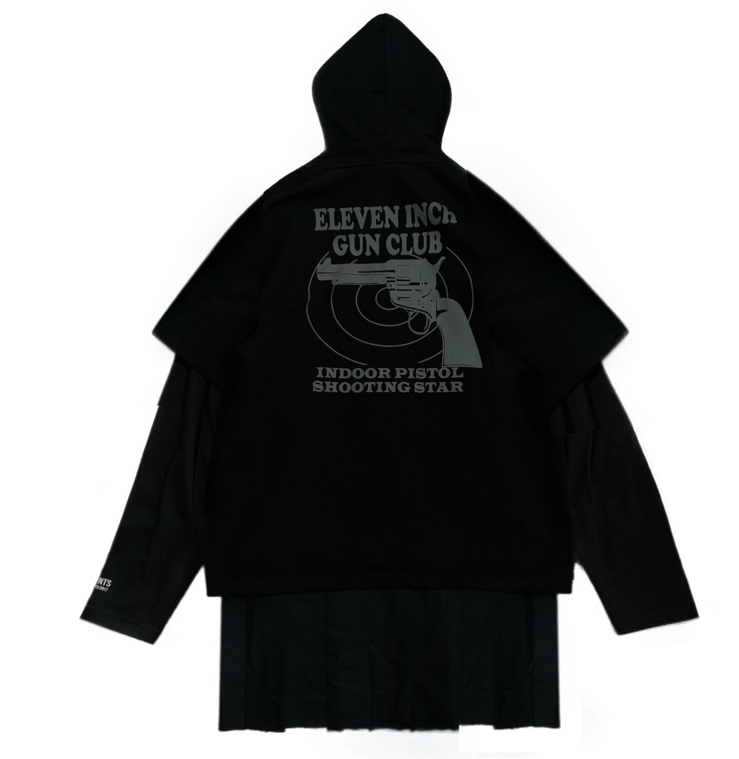 VETEMENTS AW’16 JUSTIN4EVER ' GUN CLUB ' HOODIE
