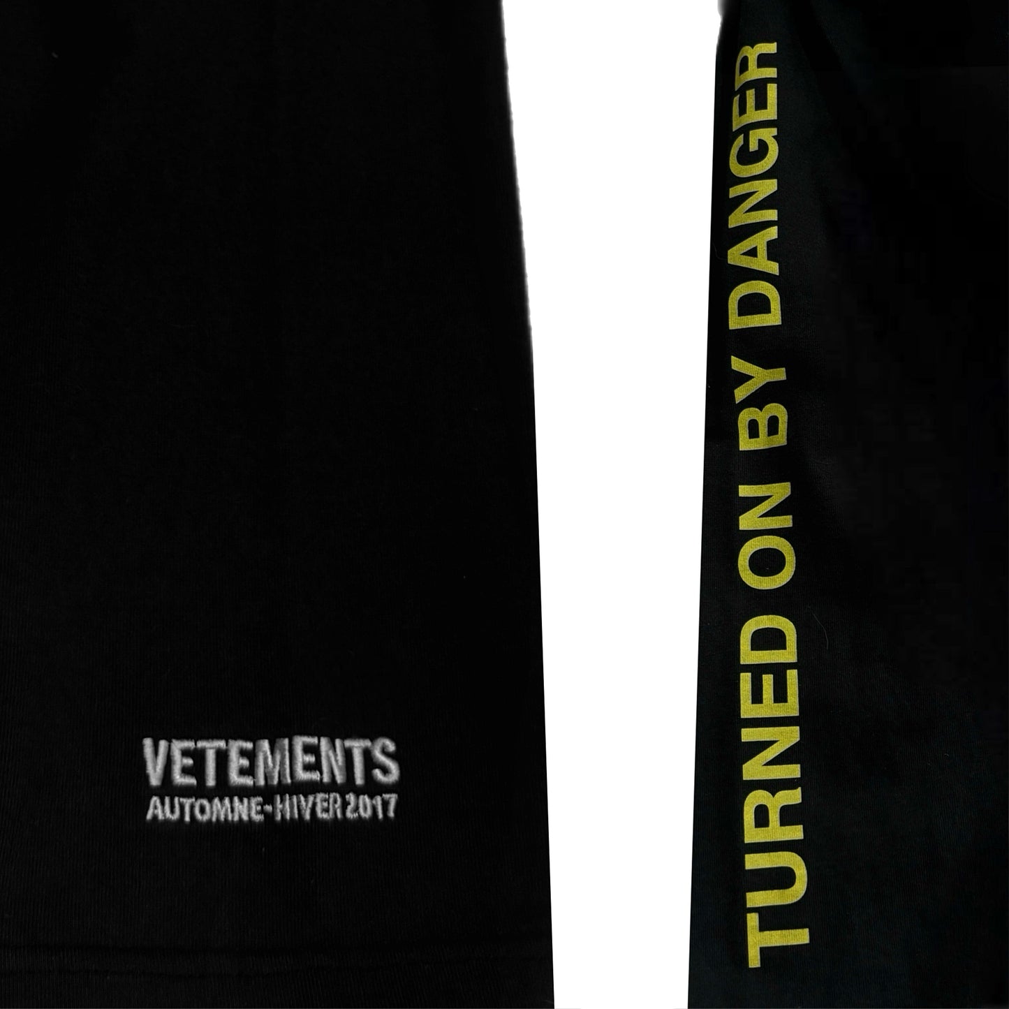 VETEMENTS AW’16 JUSTIN4EVER ' GUN CLUB ' HOODIE