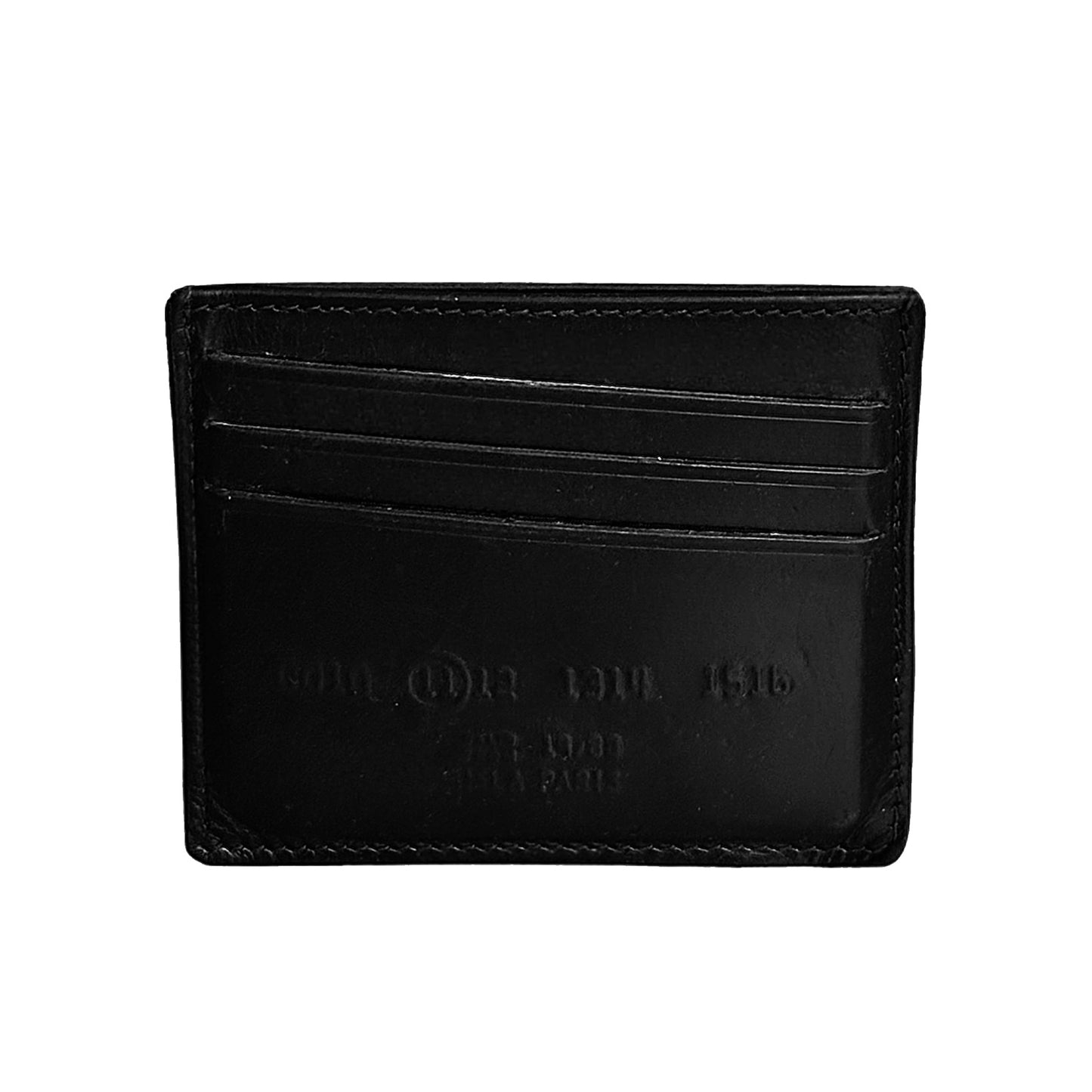 MARGIELA LEATHER CARDHOLDER MASTERCARD DESIGN