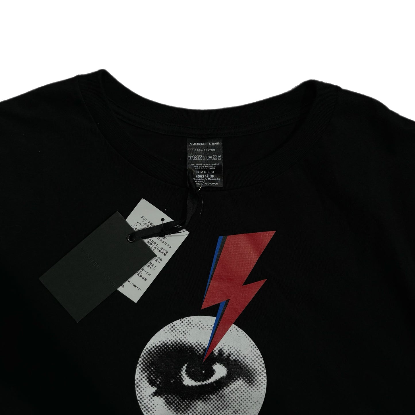 NUMBER (N)INE DAVID BOWIE EYE TEE
