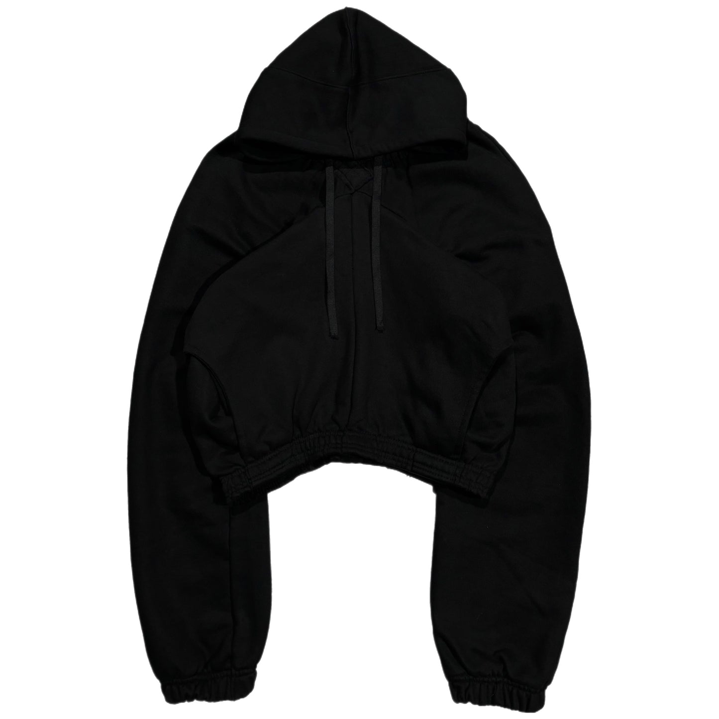 PROTOTYPES RECONSTRUCTED SWEATPANTS CROPPED HOODIE