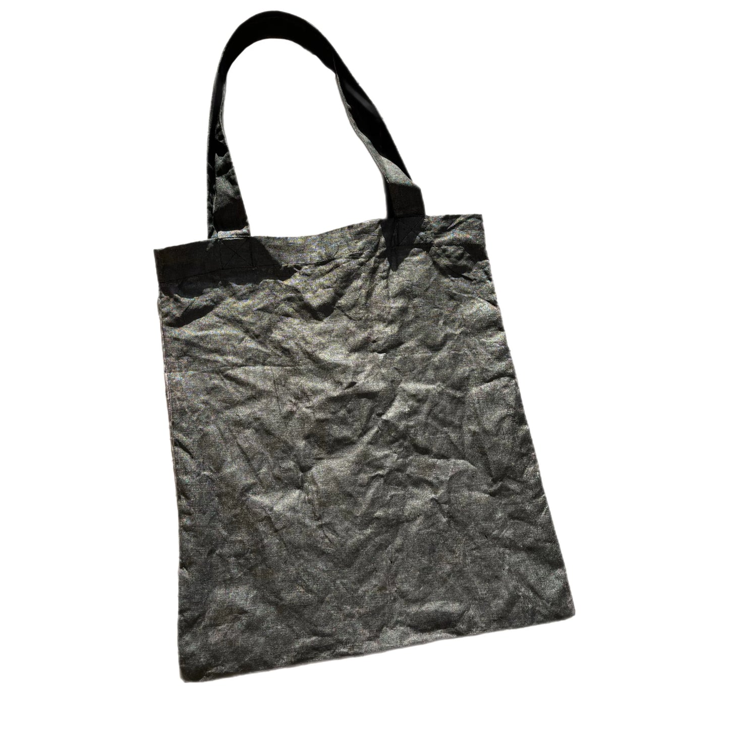 TRIPPIE GLUCK SHINY BLACK TOTE BAG