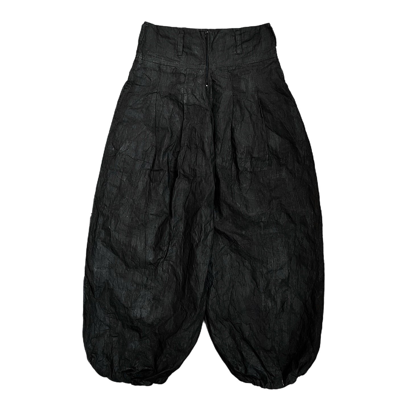 TRIPPIE GLUCK X GOLTSEV SERGEY SHINY LINEN BALLOON PANTS