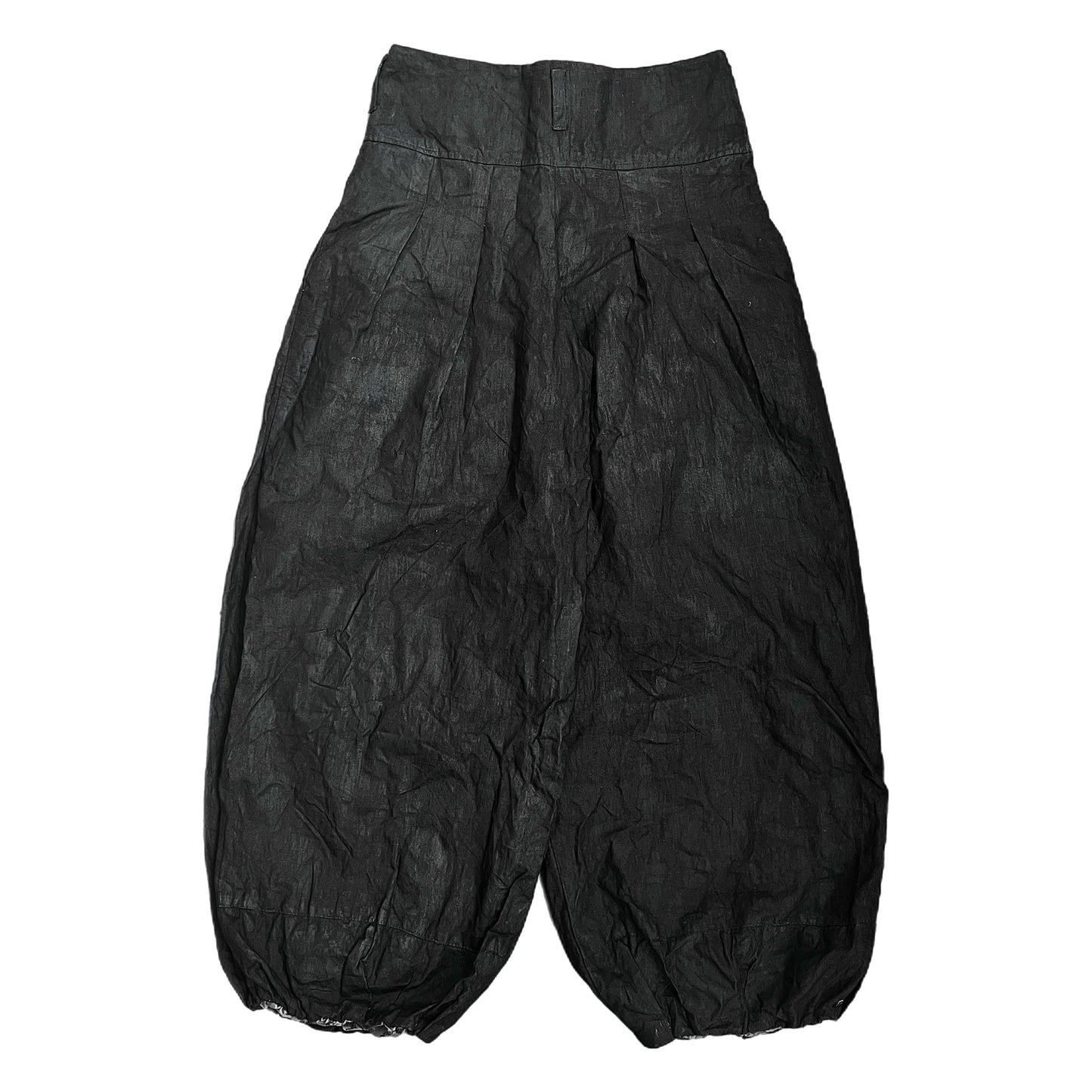 TRIPPIE GLUCK X GOLTSEV SERGEY SHINY LINEN BALLOON PANTS