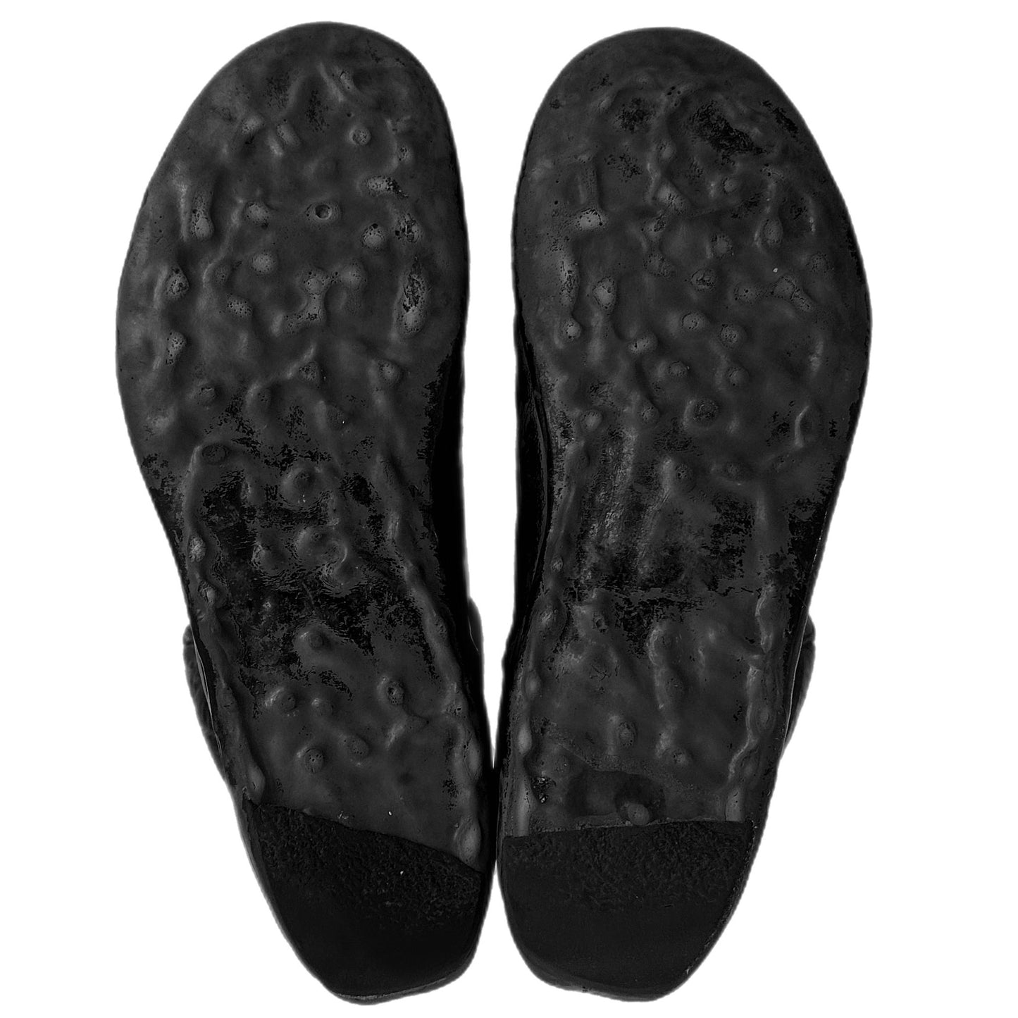 CAROL CHRISTIAN POELL TITANIUM U-SOLE RUBBER DRIPED SNEAKERS