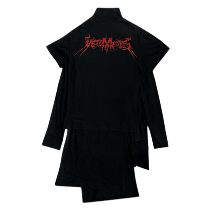 VETEMENTS AW’16 METAL SKULL LAYERED DRESS
