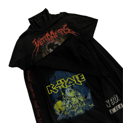 VETEMENTS AW’16 METAL SKULL LAYERED DRESS