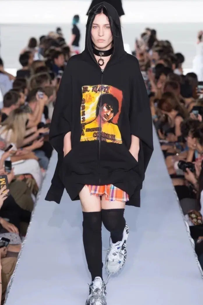 VETEMENTS RUNWAY SS19 "TSOI" HOODIE