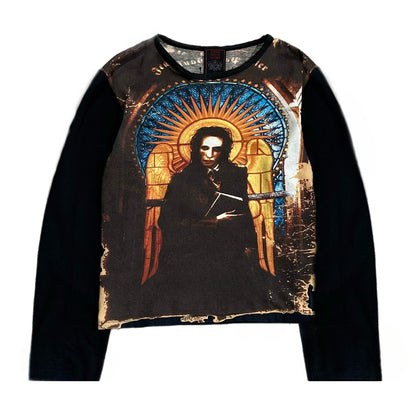 JEAN PAUL GAULTIER SS98’ MERILYN MANSON MESH TOP