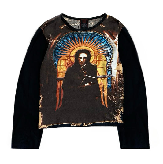 JEAN PAUL GAULTIER SS98’ MERILYN MANSON MESH TOP