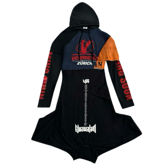 VETEMENTS SS’18 DECONSTRUCTED ZURICH & BAND TEE & HOODIE