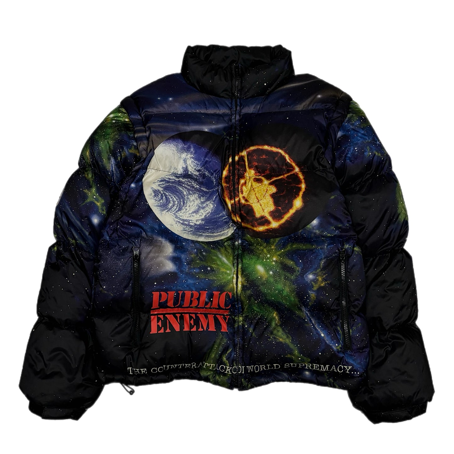 SUPREME x UNDERCOVER ‘ PUBLIC ENEMY ‘ PUFFER JACKET