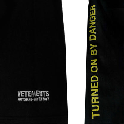 VETEMENTS AW’16 JUSTIN4EVER ' GUN CLUB ' HOODIE
