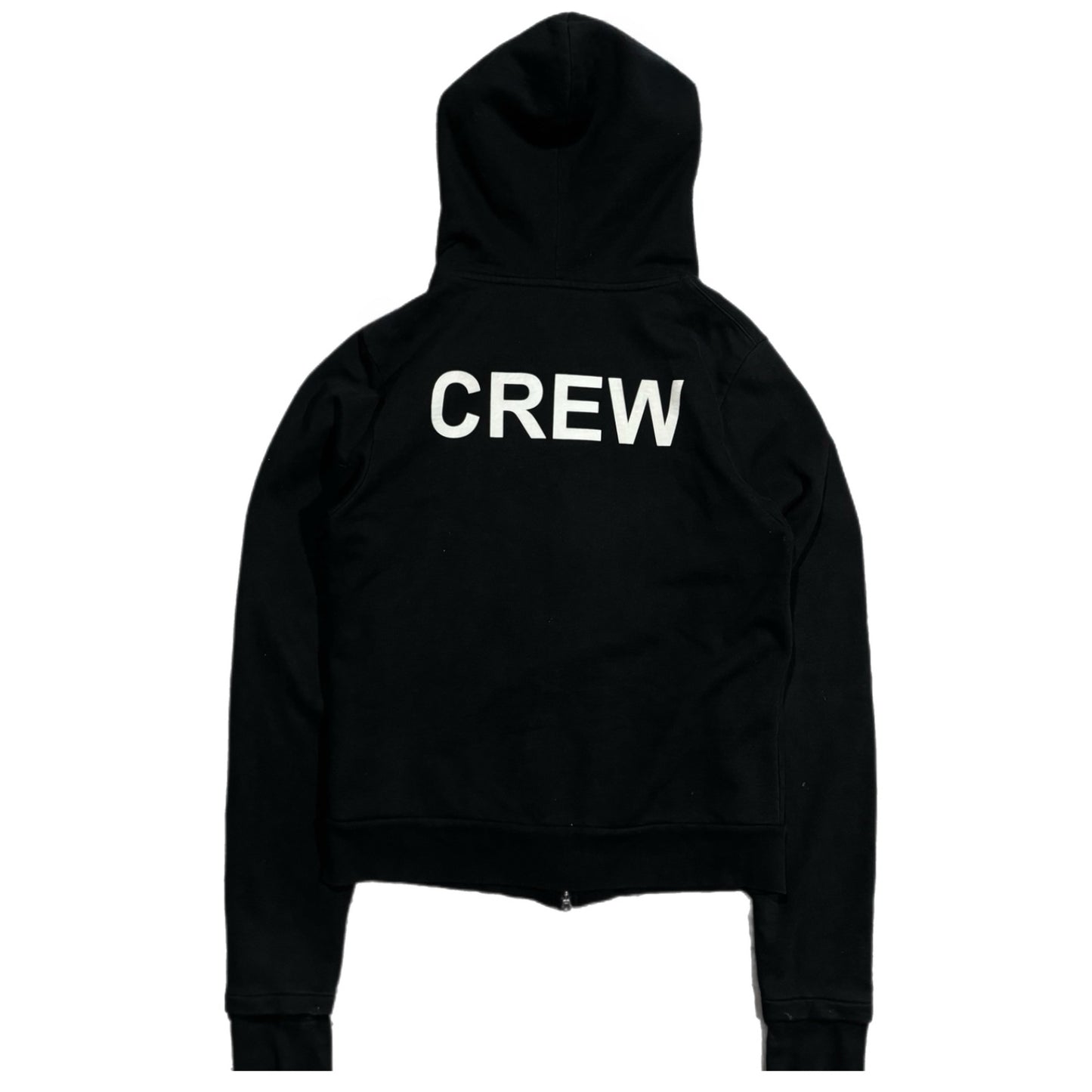 HOOD BY AIR CREW DOUBLE ZIP HOODIE