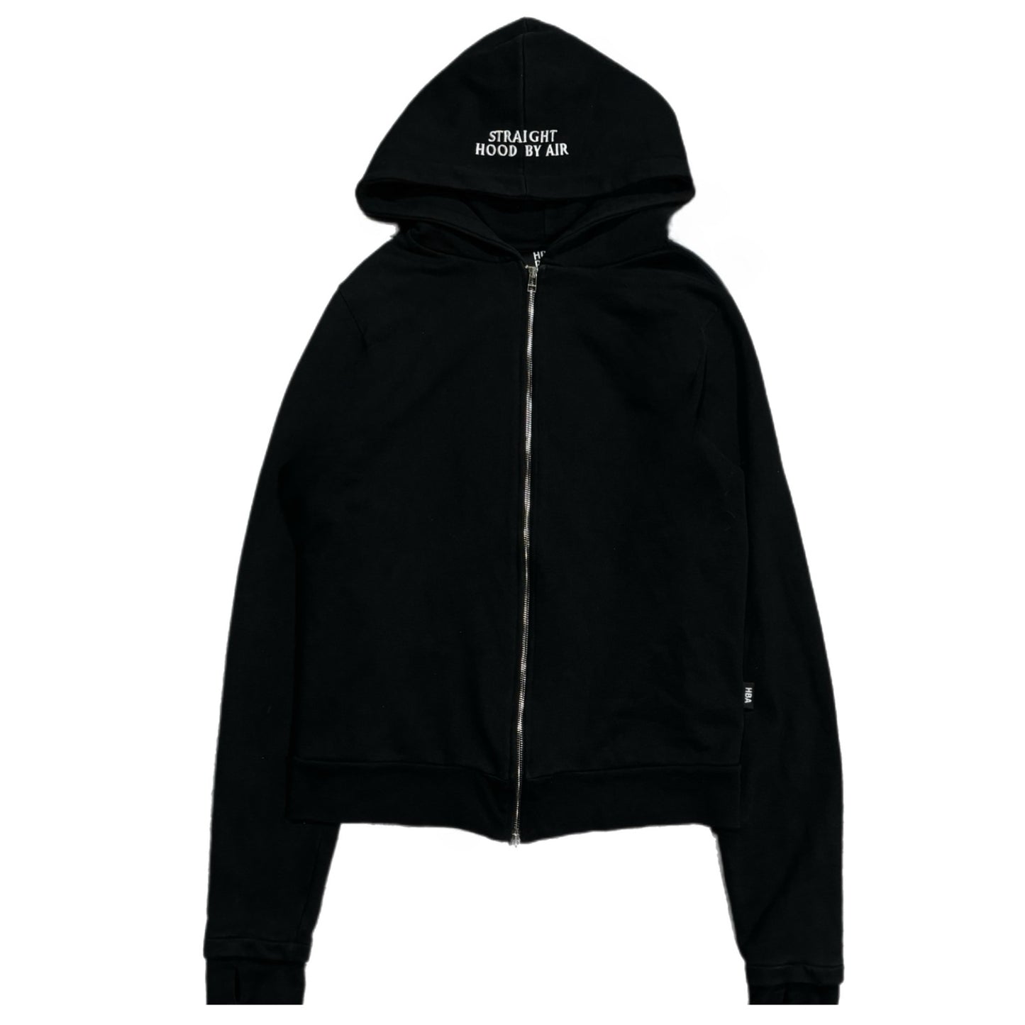 HOOD BY AIR CREW DOUBLE ZIP HOODIE