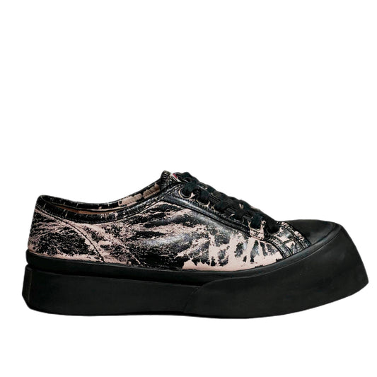 MARNI PABLO PAINTED CALFSKIN SNEAKERS