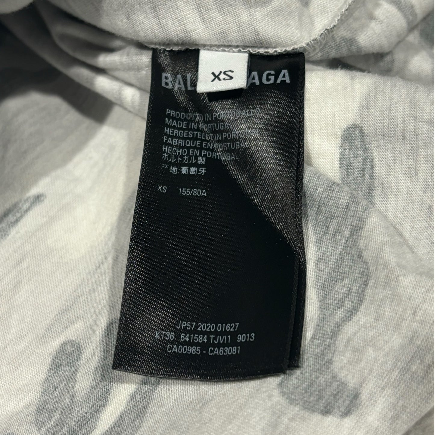 BALENCIAGA MOON BEAR FAKE TWO SHORT SLEEVES