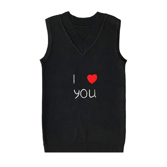 KOTIK ‘I LOVE YOU’ KNITTED VEST