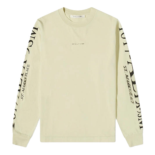 1017 ALYX 9SM SLEEVE LOGO TEE BEIGE